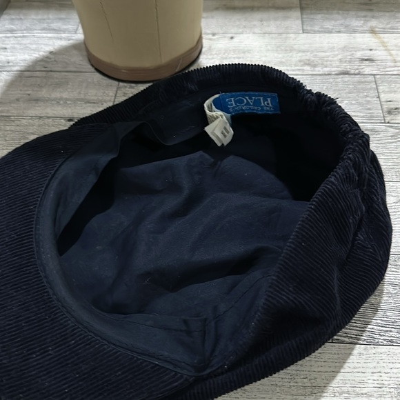 Children’s place blue corduroy newsboy cap hat - Picture 5 of 6